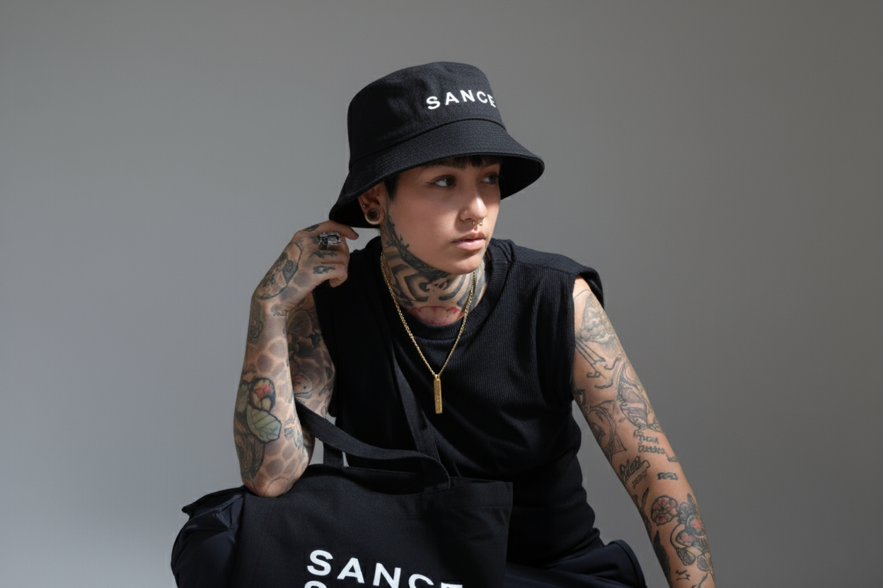 SANCE Bucket Hat (Black)