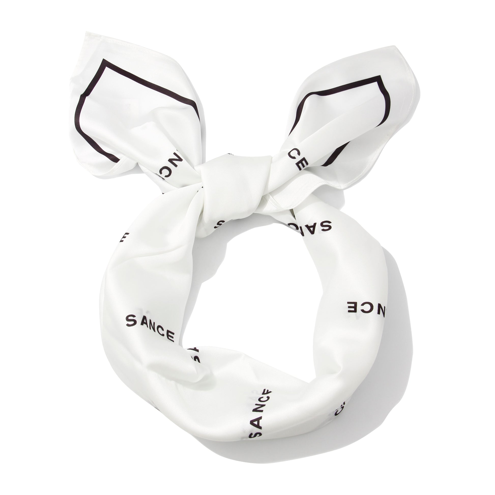 SANCE head scarf large bandana 86x86cm SANCE pañuelo pañuelos blanco white grande gay trans bisexual lesbiana solterxs solteras solteros encuentra pareja queer homosexual citas accessorios de verano gay