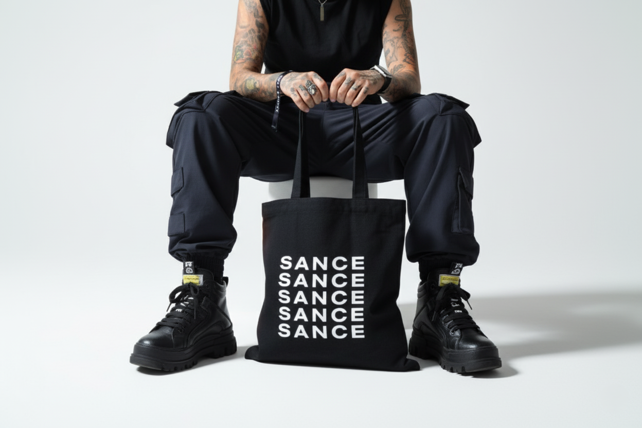 Bolso de mano SANCE (Negro)