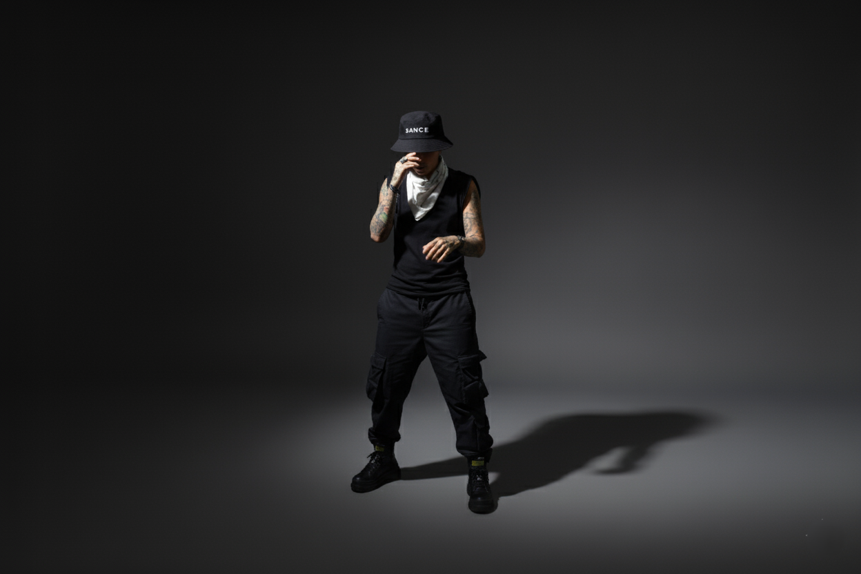SANCE Bucket Hat (Black)