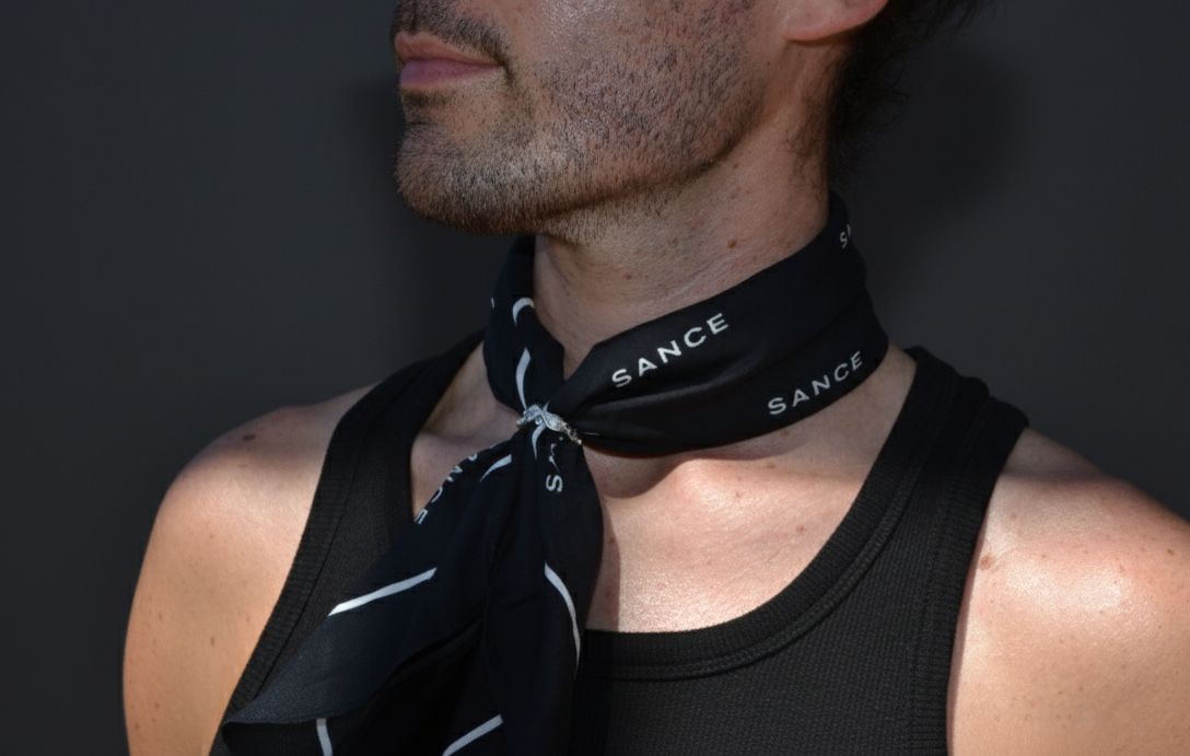 SANCE Bandana 56x56cm (Black)