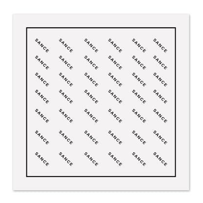 SANCE bandana 56x56cm black and white SANCE pañuelo pañuelos regular accessorios LGBTQ+ lesbiana gay trans bisexual queer solterxs solteros solteras homosexual