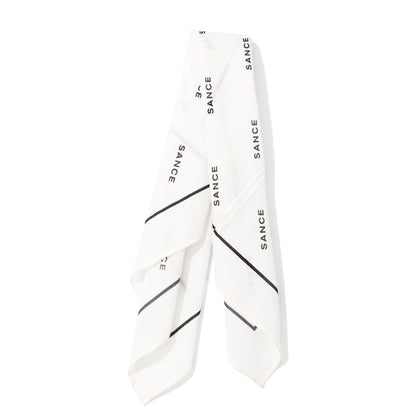 SANCE bandana 56x56cm black and white SANCE pañuelo pañuelos regular accessorios LGBTQ+ lesbiana gay trans bisexual queer solterxs solteros solteras homosexual