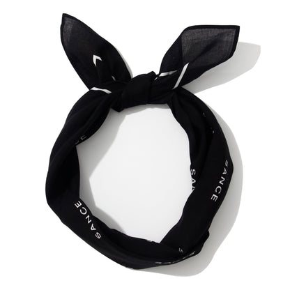 SANCE bandana 56x56cm black negro SANCE pañuelo pañuelos regular accessorios LGBTQ+ lesbiana gay trans bisexual queer solterxs solteros solteras homosexual