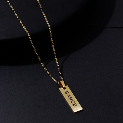 SANCE collar fina corto oro necklace thin short gold queer bisexual gay lesbiana trans lgbtq+ lqbtia solterxs solteros solteras singles jewlry joyeria accessorios moda fashion encuentra amor en la vida real