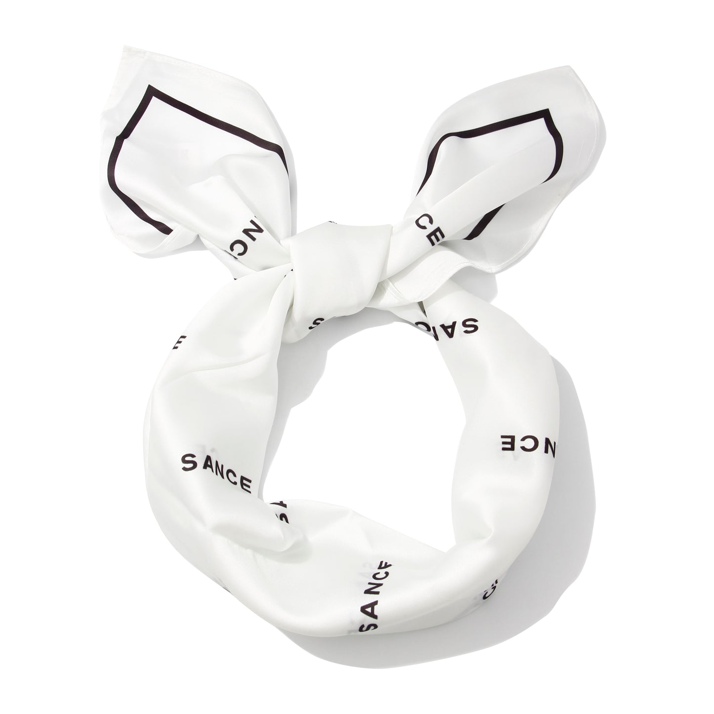 SANCE head scarf large bandana 86x86cm SANCE pañuelo pañuelos blanco white grande gay trans bisexual lesbiana solterxs solteras solteros encuentra pareja queer homosexual citas accessorios de verano gay