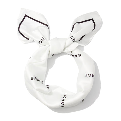 SANCE head scarf large bandana 86x86cm SANCE pañuelo pañuelos blanco white grande gay trans bisexual lesbiana solterxs solteras solteros encuentra pareja queer homosexual citas accessorios de verano gay