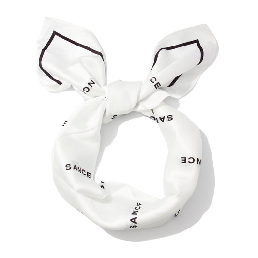 SANCE head scarf large bandana 86x86cm SANCE pañuelo pañuelos blanco white grande gay trans bisexual lesbiana solterxs solteras solteros encuentra pareja queer homosexual citas accessorios de verano gay