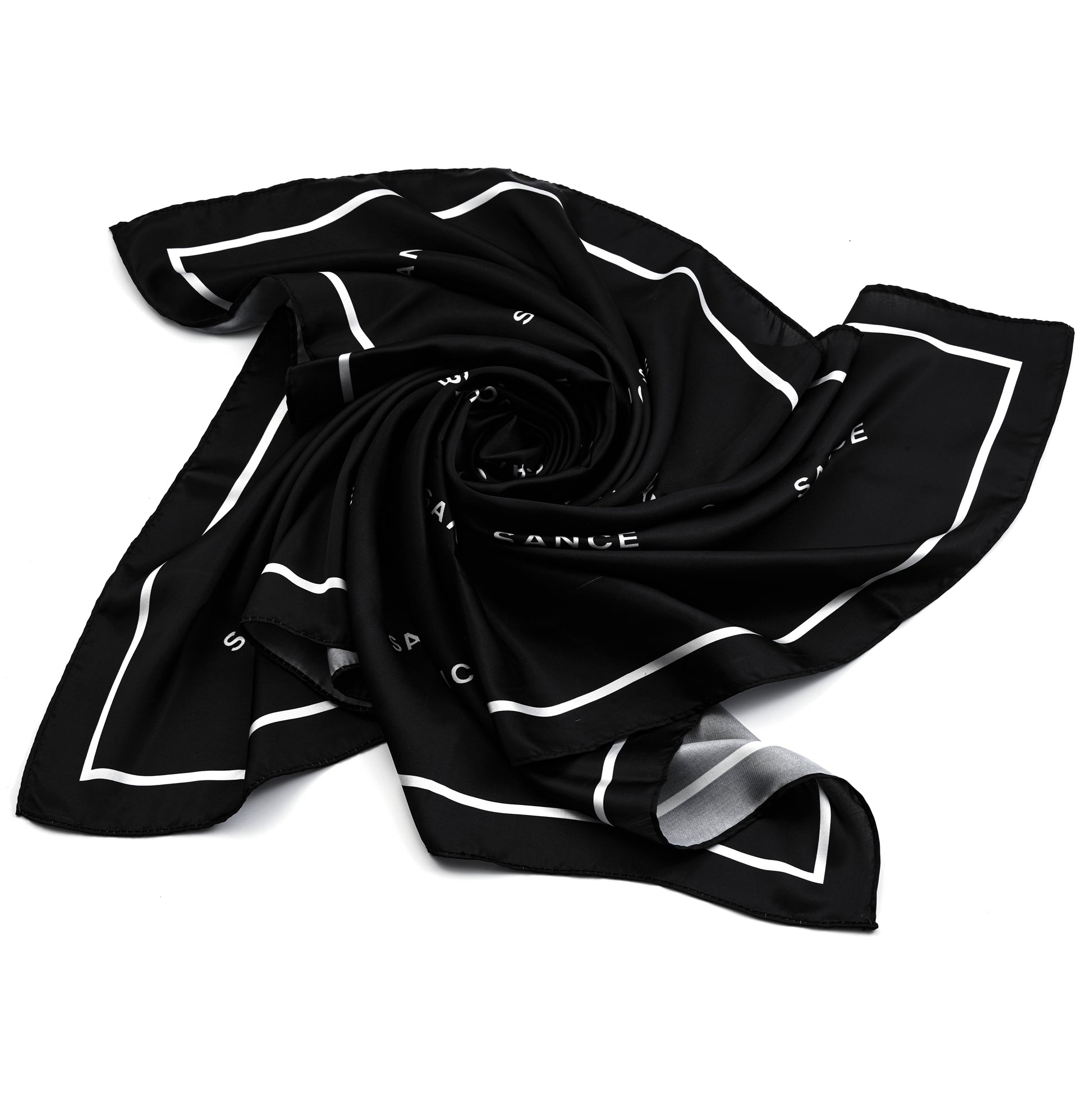 SANCE head scarf large bandana 86x86cm SANCE pañuelo pañuelos negro black grande gay trans bisexual lesbiana solterxs solteras solteros encuentra pareja queer homosexual citas accessorios de verano gay