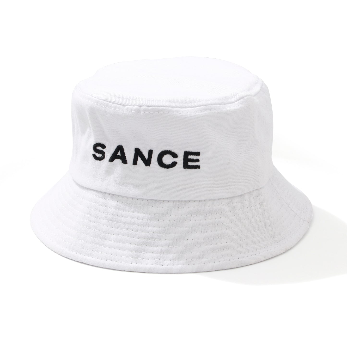 SANCE bucket hat sombrero de cubo blanco negro SANCE STORE lgbtq+ lgbtqia trans queer lesbiana gay homosexuales solterxs solteras solteros encuentra amor en vida real fishing hat sombrero de pesca hipster moda