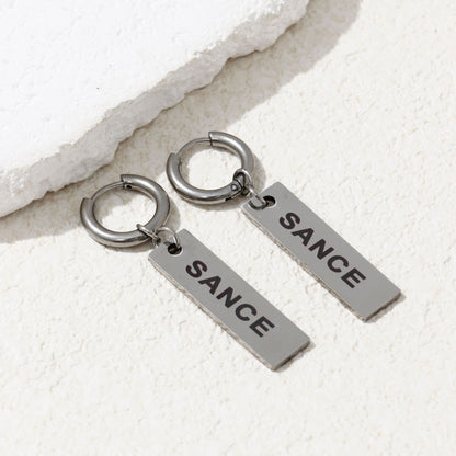 SANCE pendientes cortas earrings short pendant silver plata queer bisexual gay lesbiana trans lgbtq+ lqbtia solterxs solteros solteras singles jewlry joyeria jewellery